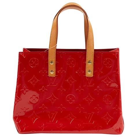 louis vuitton tote bag red inside